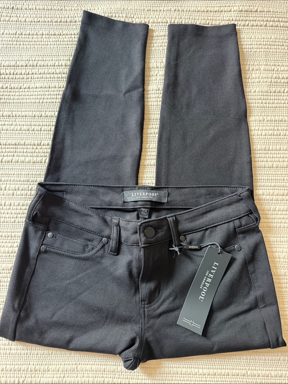 Liverpool Skinny Black Pants | Sz 2 Petite